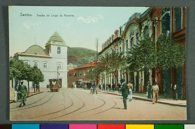 Santos. Trecho do Largo do Rozario (1) — تصویر رکورد ویکی‌داده