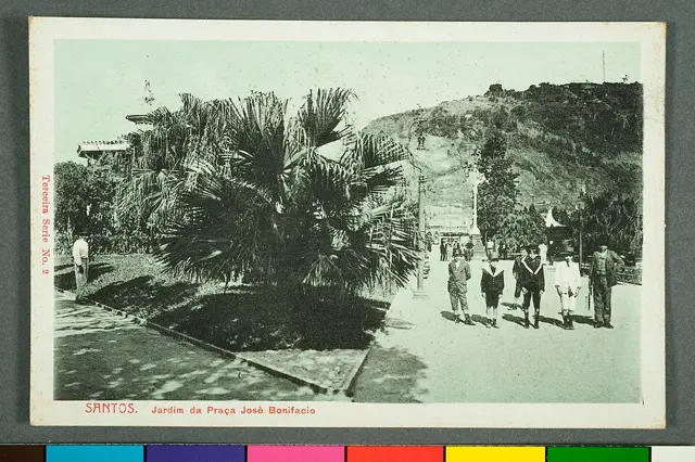 Santos. Jardim da Praça. José Bonifacio (1) — تصویر رکورد ویکی‌داده