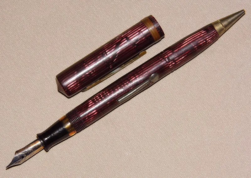Vintage "Waltham" Combination Fountain Pen and Mechanical Pencil (10459064936) — تصویر رکورد ویکیداده