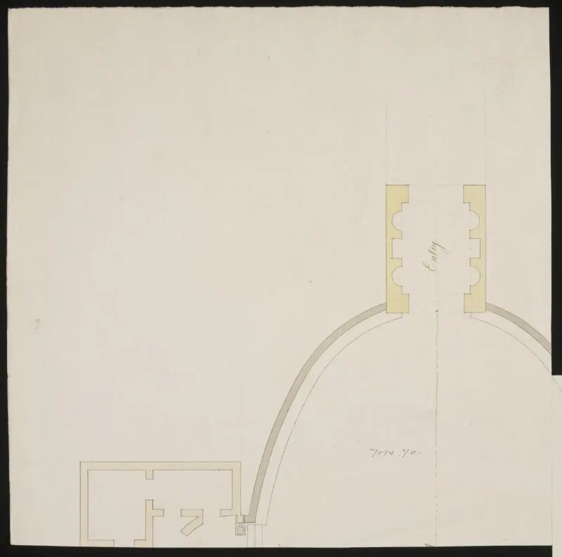 Architectural drawing — تصویر رکورد موزهٔ ویکتوریا و آلبرت