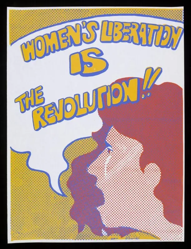Poster: Women's Liberation is the Revolution — تصویر رکورد موزهٔ ویکتوریا و آلبرت