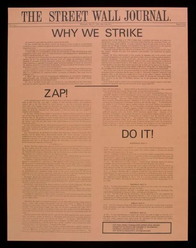 Poster: The Street Wall Journal — تصویر رکورد موزهٔ ویکتوریا و آلبرت