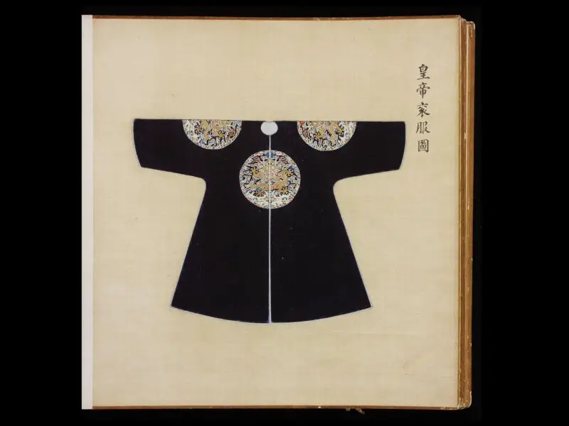 Painting: The Emperor’s Ceremonial Robe — تصویر رکورد موزهٔ ویکتوریا و آلبرت