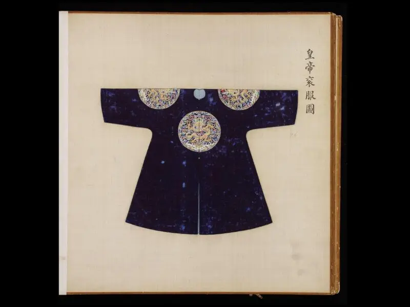 Painting: The Emperor’s Ceremonial Robe — تصویر رکورد موزهٔ ویکتوریا و آلبرت