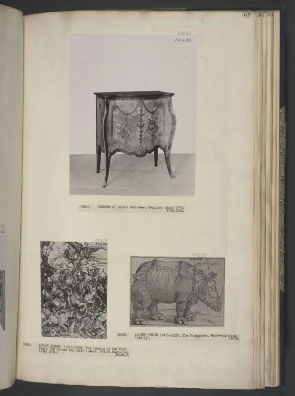 Commode — تصویر رکورد موزهٔ ویکتوریا و آلبرت
