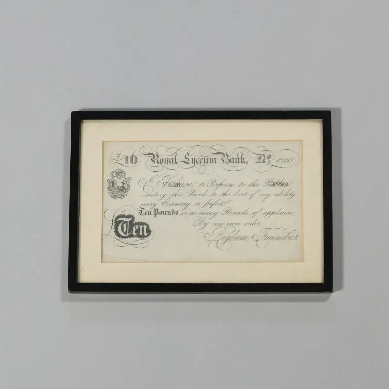 Banknote — تصویر رکورد موزهٔ ویکتوریا و آلبرت