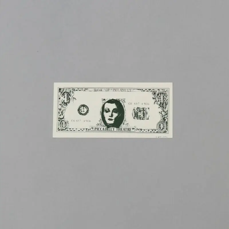 Banknote — تصویر رکورد موزهٔ ویکتوریا و آلبرت