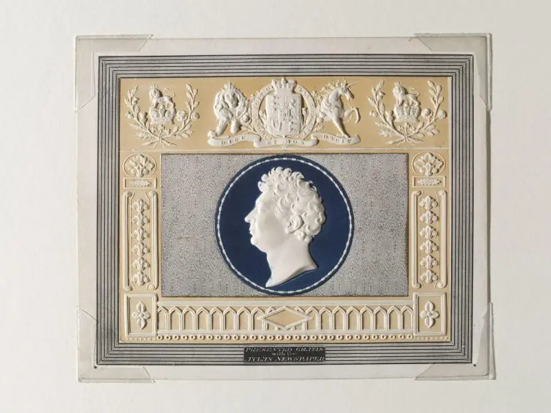 Print: George IV — تصویر رکورد موزهٔ ویکتوریا و آلبرت