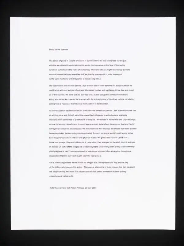 Document: Award. Made During the Invasion and Occupation of Iraq 2003 to Now. — تصویر رکورد موزهٔ ویکتوریا و آلبرت