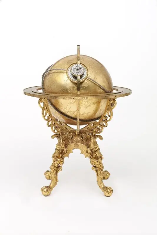 Mechanical globe clock — تصویر رکورد موزهٔ ویکتوریا و آلبرت