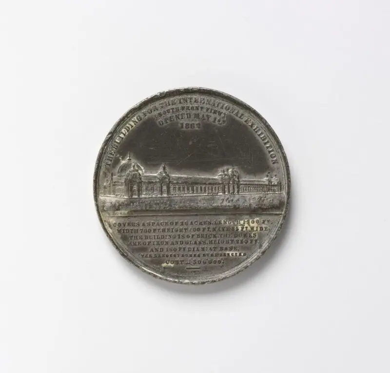 Medal: Medal of the International Exhibition of 1862 — تصویر رکورد موزهٔ ویکتوریا و آلبرت