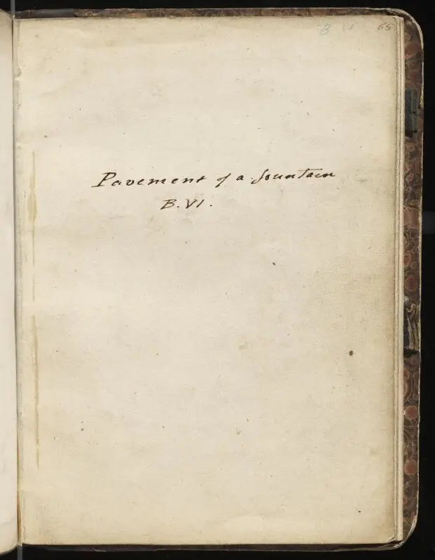 Sketchbook: Note on the fountain in Bayt al-Shaykh al-Mahdi al-Mufti, Cairo — تصویر رکورد موزهٔ ویکتوریا و آلبرت