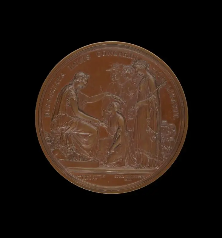 Medal: Prize Medal for the Great Exhibition of 1851 — تصویر رکورد موزهٔ ویکتوریا و آلبرت