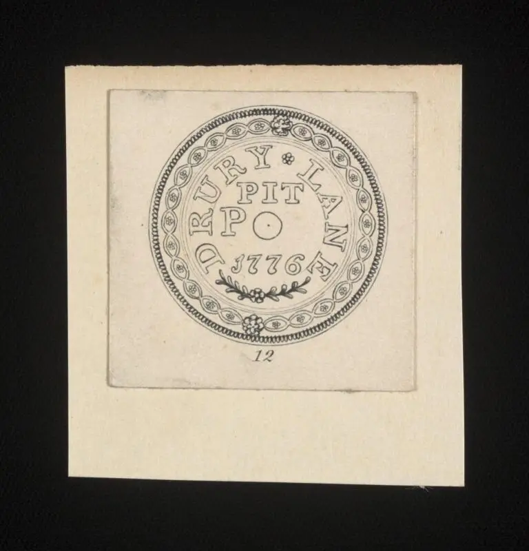 Print: Drury Lane Pit — تصویر رکورد موزهٔ ویکتوریا و آلبرت