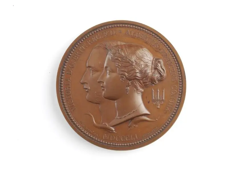 Medal: Council Medal for the Great Exhibition of 1851 — تصویر رکورد موزهٔ ویکتوریا و آلبرت