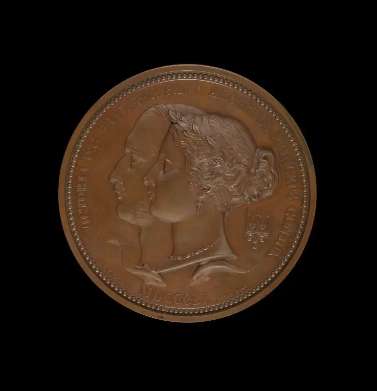 Medal: Council Medal for the Great Exhibition of 1851 — تصویر رکورد موزهٔ ویکتوریا و آلبرت