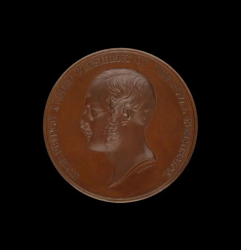 Medal: Service Medal for the Great Exhibition of 1851 — تصویر رکورد موزهٔ ویکتوریا و آلبرت