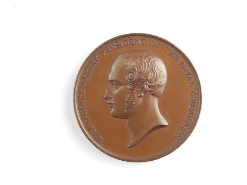 Medal: Service Medal for the Great Exhibition of 1851 — تصویر رکورد موزهٔ ویکتوریا و آلبرت