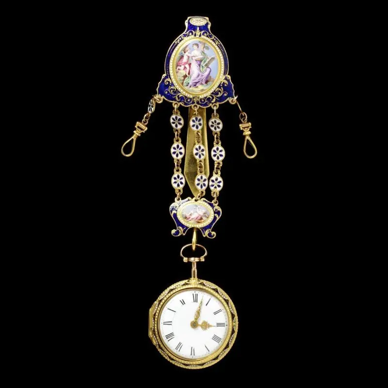 Watch and chatelaine — تصویر رکورد موزهٔ ویکتوریا و آلبرت