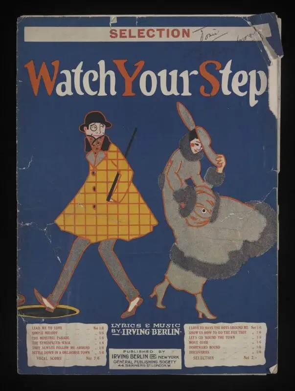 Sheet Music: Watch your step — تصویر رکورد موزهٔ ویکتوریا و آلبرت