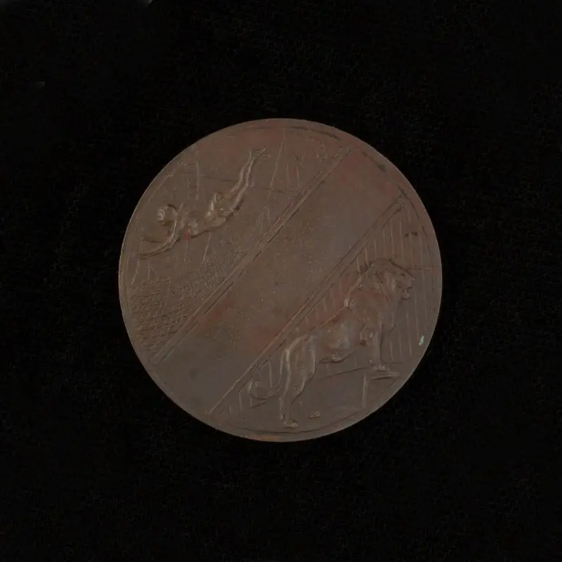 Token: Medal awarded to Antony Hippisley Coxe — تصویر رکورد موزهٔ ویکتوریا و آلبرت