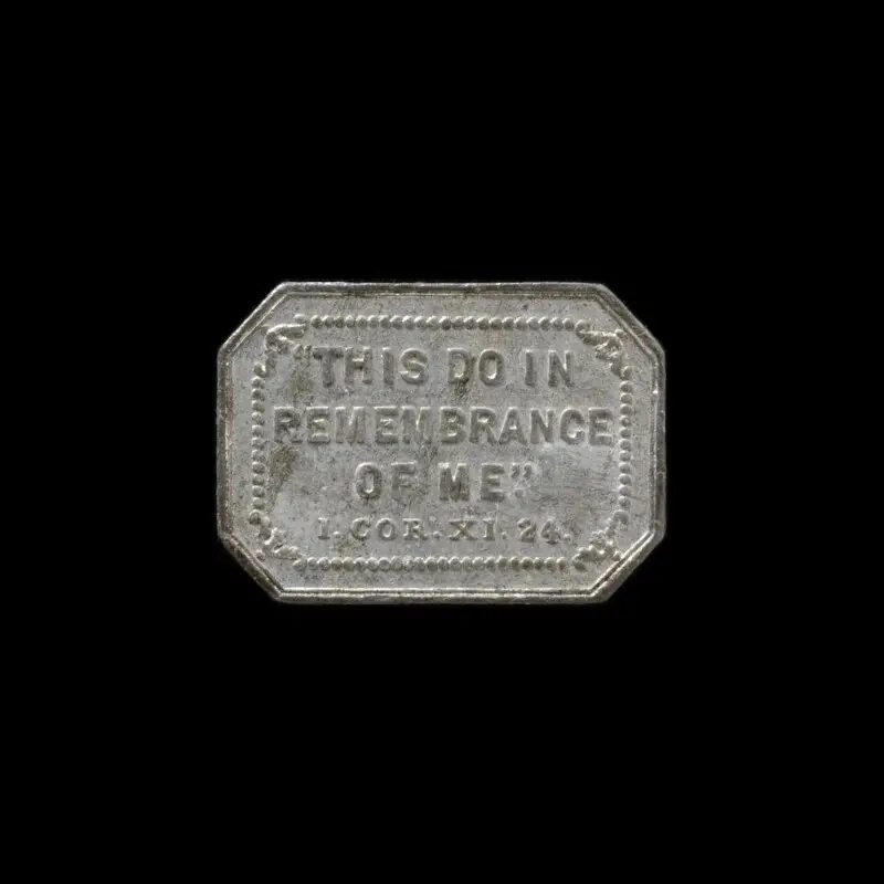 Communion token — تصویر رکورد موزهٔ ویکتوریا و آلبرت