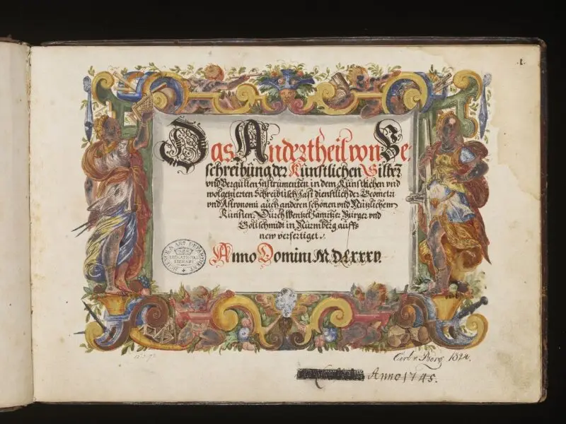 Manuscript: Das Andertheil von Beschreibung der kunstlichen Silber und Vergulten Instrumenten — تصویر رکورد موزهٔ ویکتوریا و آلبرت