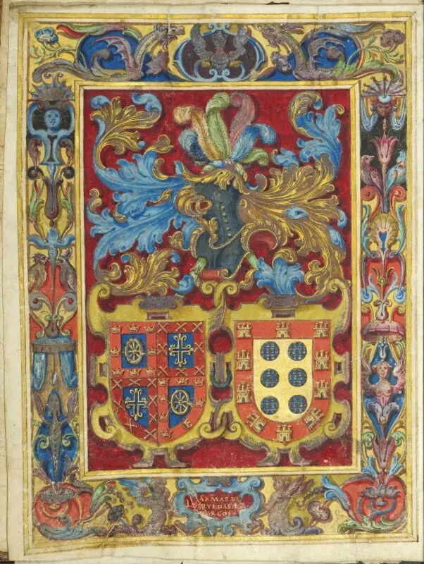 Manuscript: Patent of nobility for García de Rueda — تصویر رکورد موزهٔ ویکتوریا و آلبرت