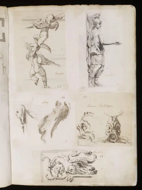 Drawing: The Franco-Italian Album — تصویر رکورد موزهٔ ویکتوریا و آلبرت