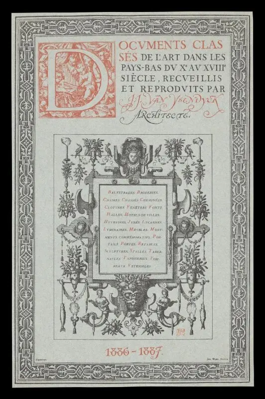 Print: Documents classes de l'art dans Les Pays-Bas — تصویر رکورد موزهٔ ویکتوریا و آلبرت