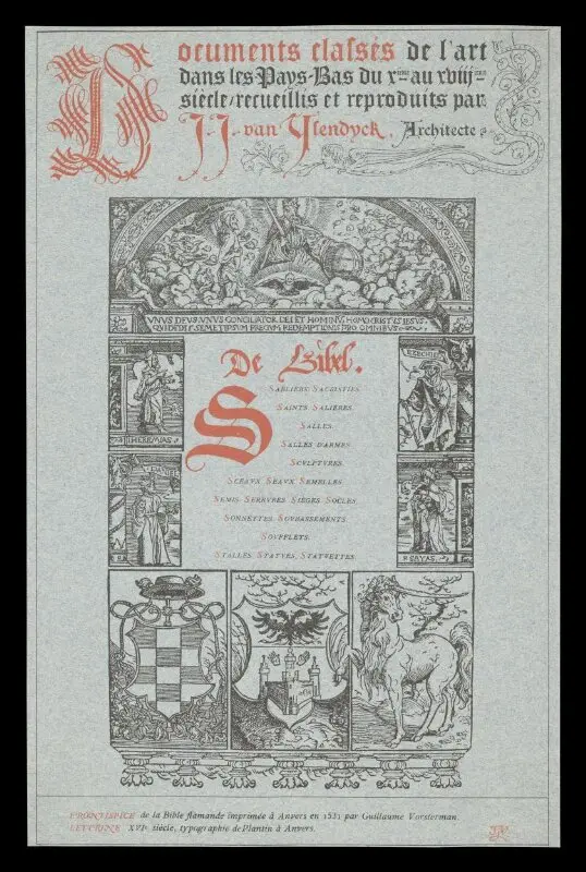 Print: Documents classes de l'art dans Les Pays-Bas — تصویر رکورد موزهٔ ویکتوریا و آلبرت