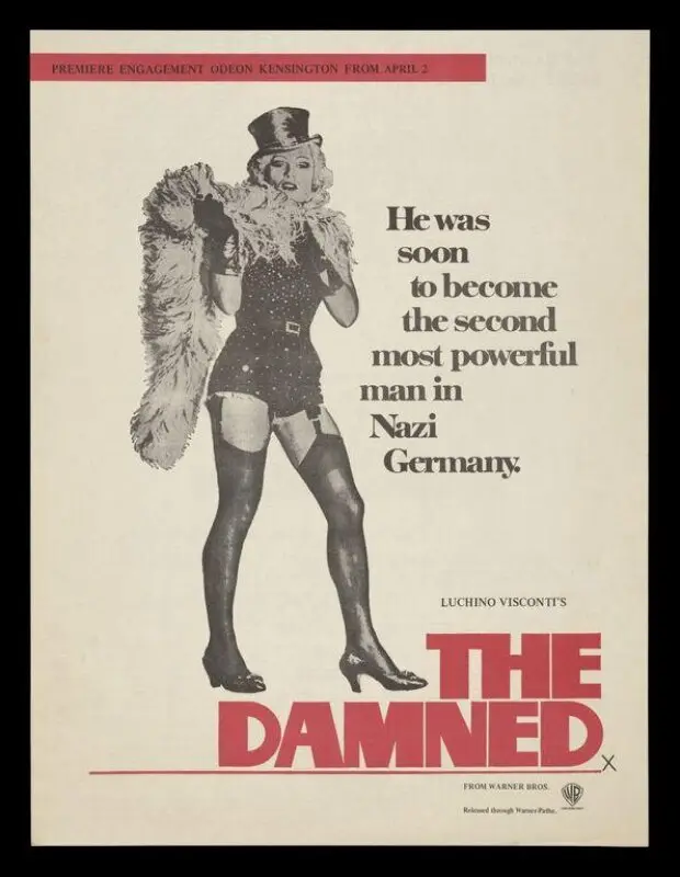 Poster: The Damned — تصویر رکورد موزهٔ ویکتوریا و آلبرت