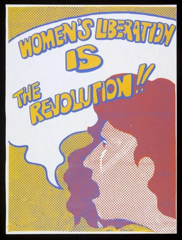 Poster: Women's Liberation IS the Revolution — تصویر رکورد موزهٔ ویکتوریا و آلبرت