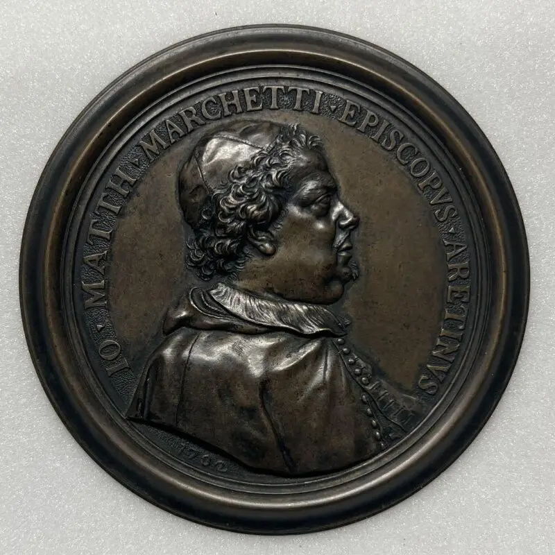 Medal: Portrait medal of Giovanni Matteo Marchetti, bishop of Arezzo — تصویر رکورد موزهٔ ویکتوریا و آلبرت