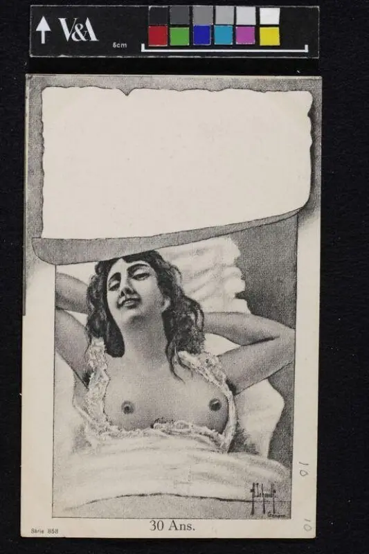 Postcard: Histoire des Saints: 30 Ans — تصویر رکورد موزهٔ ویکتوریا و آلبرت