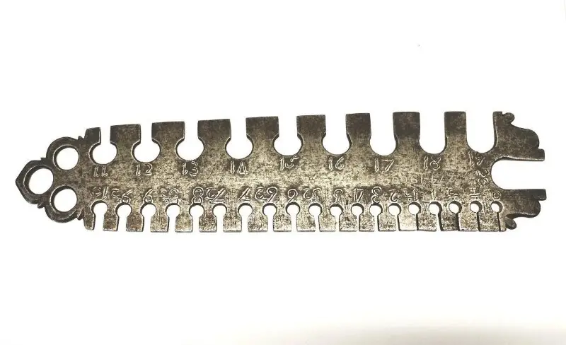 Wire gauge — تصویر رکورد موزهٔ ویکتوریا و آلبرت