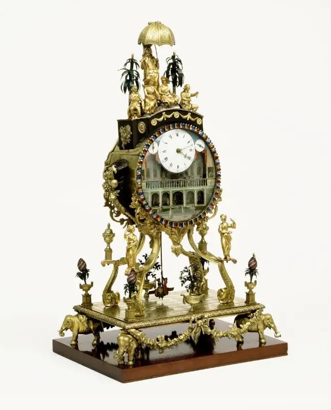 Automaton clock — تصویر رکورد موزهٔ ویکتوریا و آلبرت