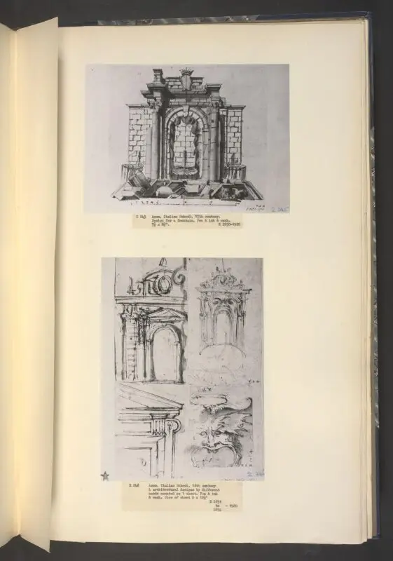 Print: Design for a wall fountain — تصویر رکورد موزهٔ ویکتوریا و آلبرت