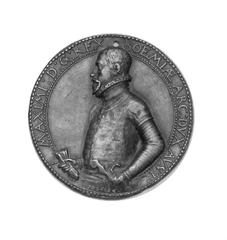 Medal: Maximilian II, Holy Roman Emperor — تصویر رکورد موزهٔ ویکتوریا و آلبرت
