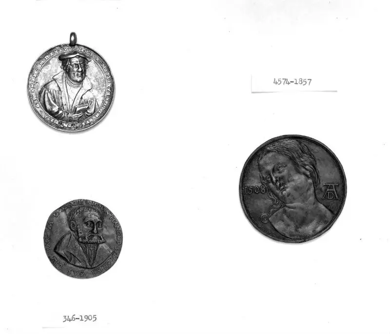 Medal: Martin Luther — تصویر رکورد موزهٔ ویکتوریا و آلبرت