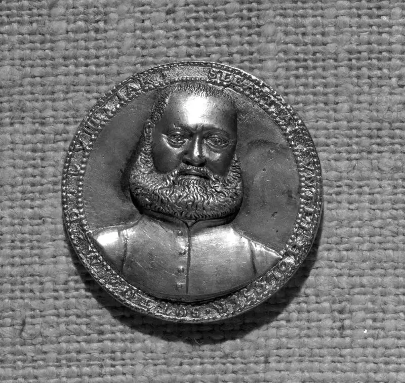 Medal: Sebastian Unterholzer and his wife Justina — تصویر رکورد موزهٔ ویکتوریا و آلبرت