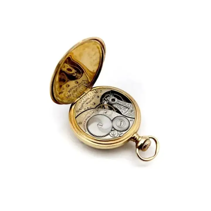 14K Gold Edwardian Elgin Ladies Pocket Watch – 1904 — عکس ۵ از رکورد آرشیو WatchMuseum