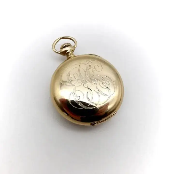14K Gold Edwardian Elgin Ladies Pocket Watch – 1904 — عکس ۷ از رکورد آرشیو WatchMuseum