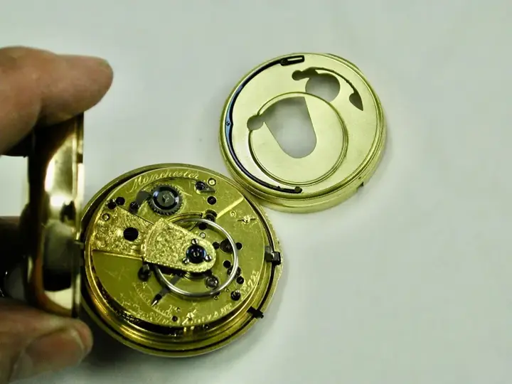 18ct Gold Pair-cased With Tri-coloured Face Chester – 1822 — عکس ۴ از رکورد آرشیو WatchMuseum