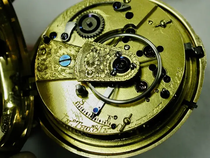 18ct Gold Pair-cased With Tri-coloured Face Chester – 1822 — عکس ۶ از رکورد آرشیو WatchMuseum