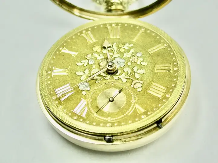 18ct Gold Pair-cased With Tri-coloured Face Chester – 1822 — عکس ۸ از رکورد آرشیو WatchMuseum