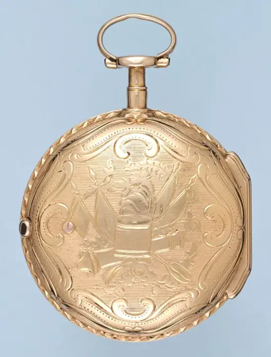 18TH CENTURY GOLD FRENCH VERGE – Circa 1770 — عکس ۲ از رکورد آرشیو WatchMuseum