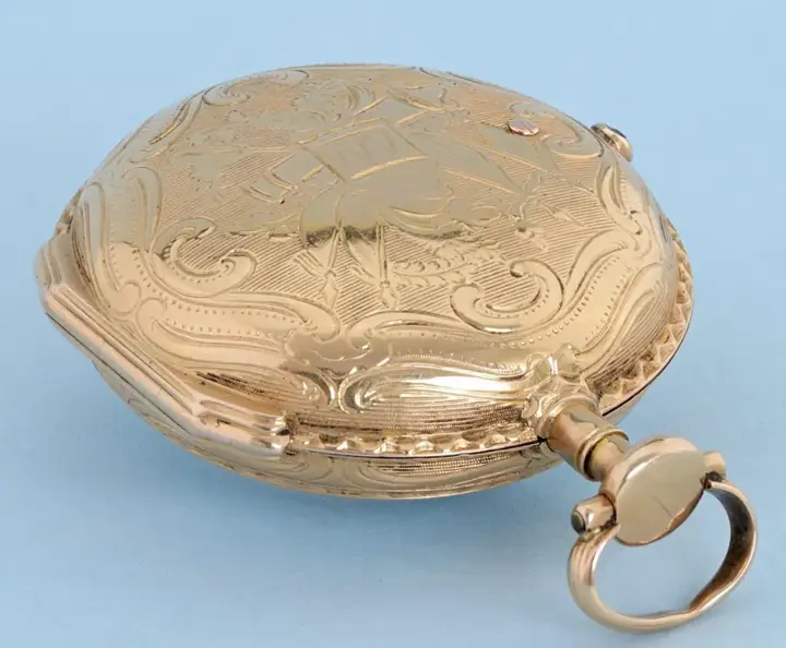 18TH CENTURY GOLD FRENCH VERGE – Circa 1770 — عکس ۳ از رکورد آرشیو WatchMuseum