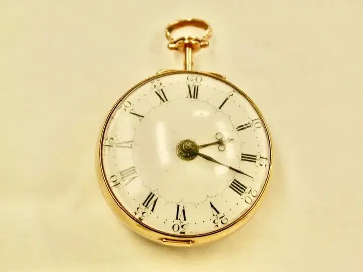 22ct Gold Repousee Pair-Cased Pocket Watch Maker Thomas Rea – 1769 — عکس ۵ از رکورد آرشیو WatchMuseum