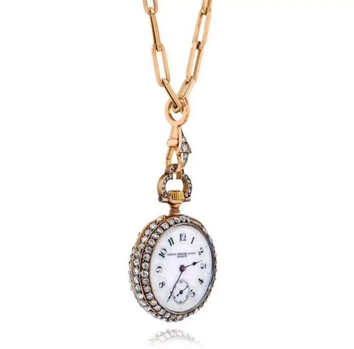 A. Golay Leresche Geneva Victorian Diamond Watch – Circa 1880’s — عکس ۲ از رکورد آرشیو WatchMuseum